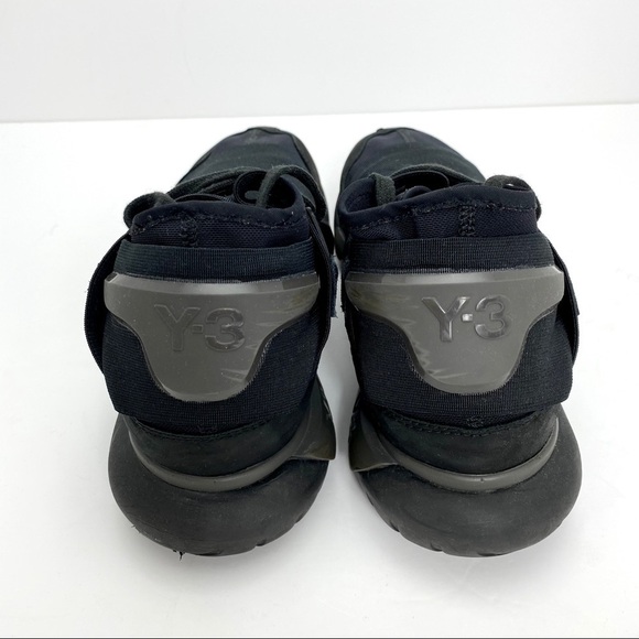 Y-3 Yohji Yamamoto Adidas Qasa High Sneakers Black - Picture 9 of 11